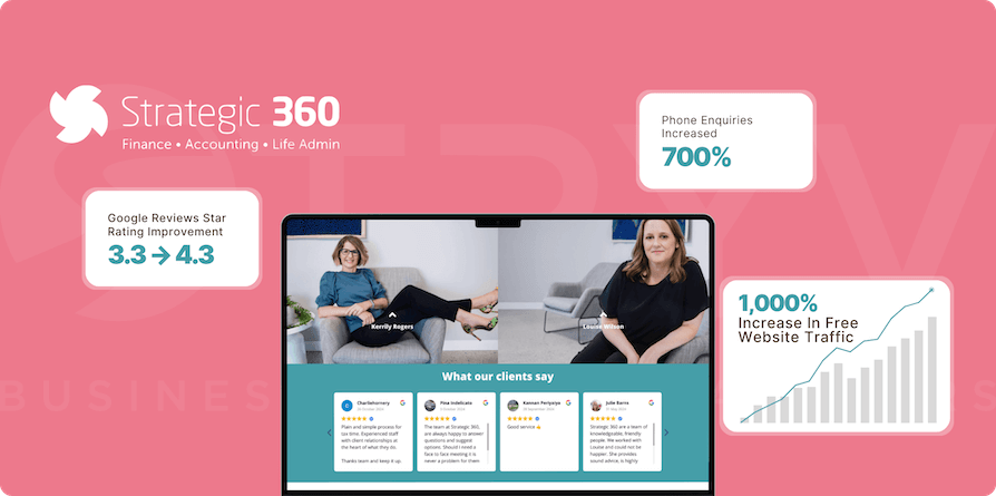Strategic 360 Accountants Google review improvement case study